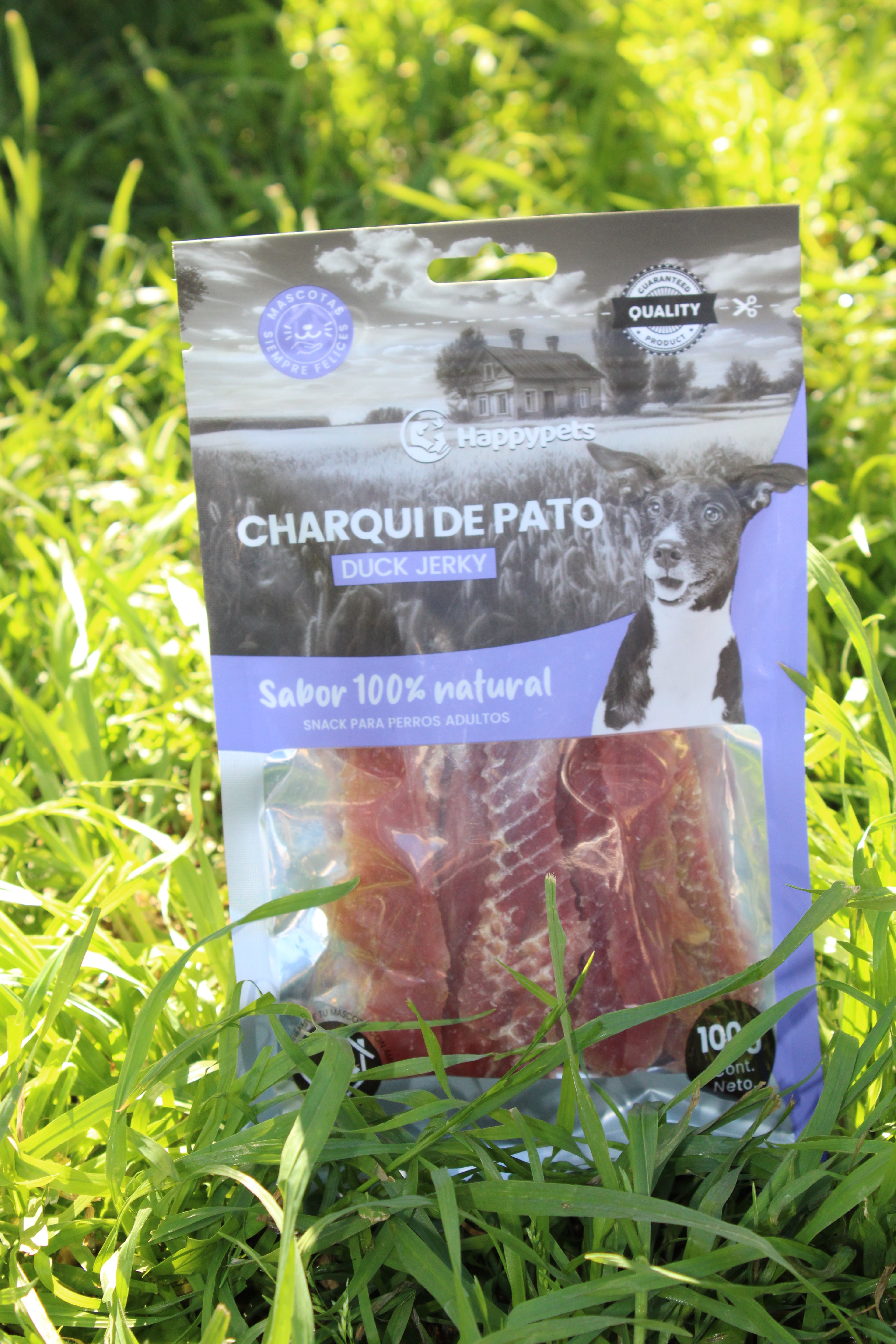 🦆 Happy Charqui de Pato 100 g
